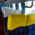 Micro-ônibus interior